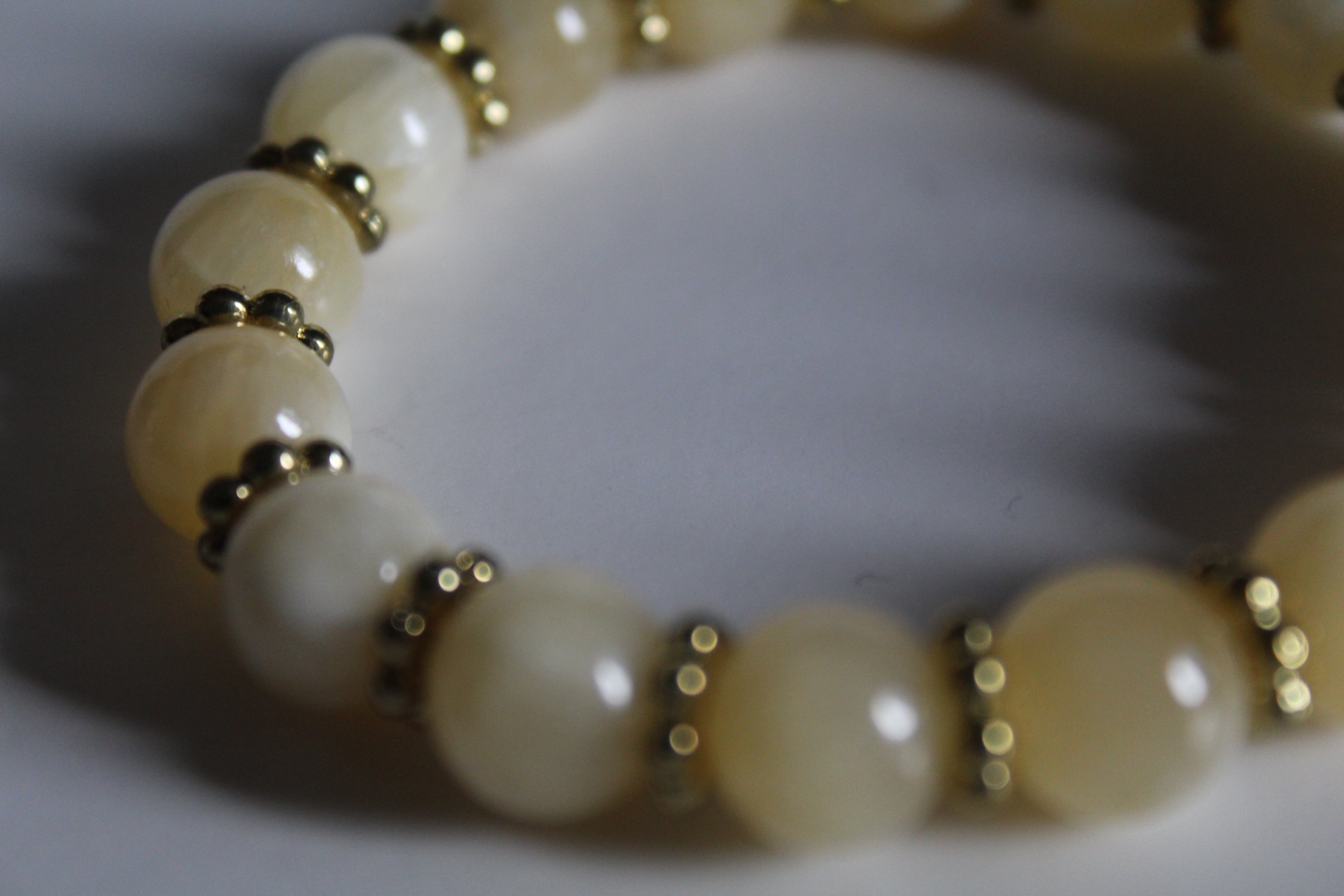 Ethereal Dawn Calcite Stretch Bracelet