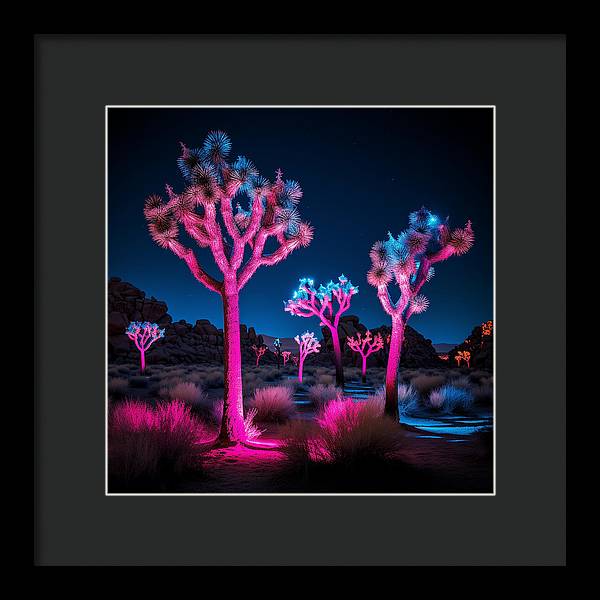 Electric Joshua Tree Vol. 1 - Framed Print