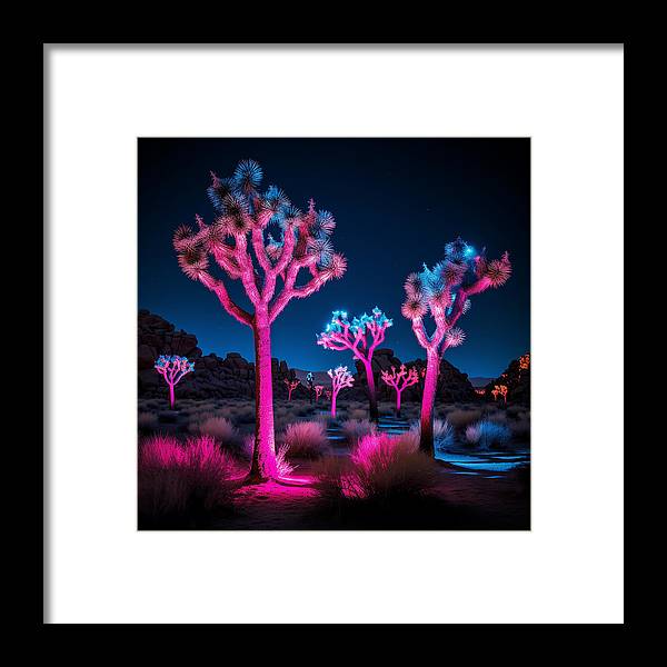 Electric Joshua Tree Vol. 1 - Framed Print