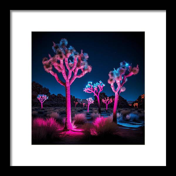 Electric Joshua Tree Vol. 1 - Framed Print