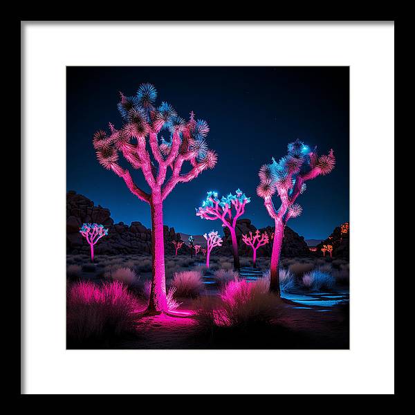 Electric Joshua Tree Vol. 1 - Framed Print