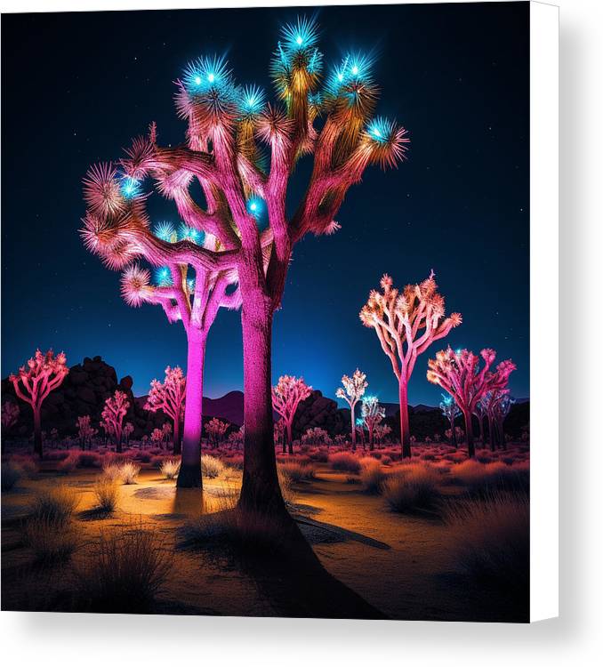 Electric Joshua Tree Vol. 3 - Canvas Print